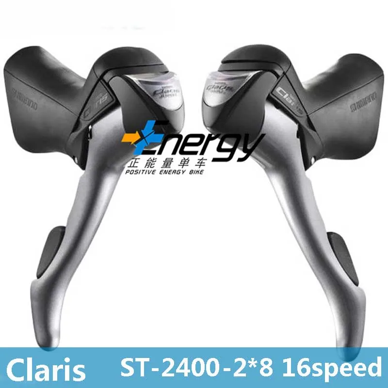 2400 SHIMANO Claris ST-2400, запчасти для велосипеда, ручка управления 2x8, рычаг переключения скоростей, двойной рычаг управления, переключатель для дорожного автомобиля - Цвет: 2400