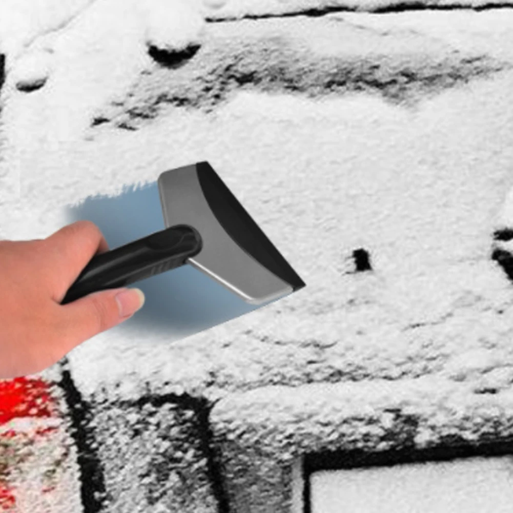 Stainless Steel Ice Scraper Portable Snow Brush windshield deicing instrument snow ice scraper ice deicing tool windshield shovel for Car Windshield