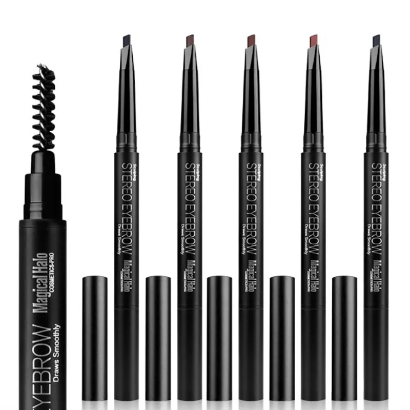 

eyebrow pencil stamp gel perfilador de ceja 4D eyebrows tattoo tinting kit tools maquillaje de cejas kosmetika tinte de cejas