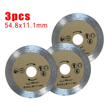 

Working Cutting Disc Tool 3pcs Diamond Mini Circular Saw Masonry Tiling