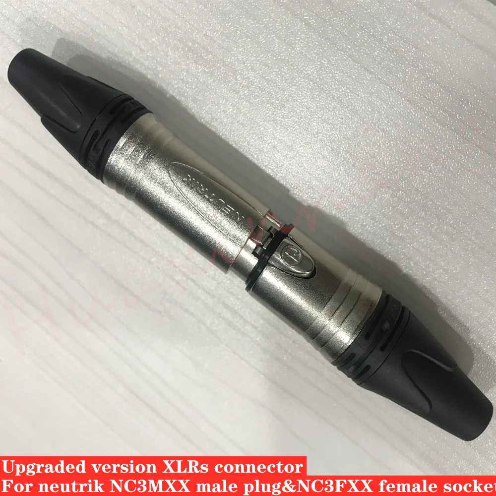 

New 50PCS/lot FOR NEUTRIK connector 25PCS NC3MXX & 25PCS NC3FXX Male et femelle Un ensemble 3 Broches XLR Connecteur avec