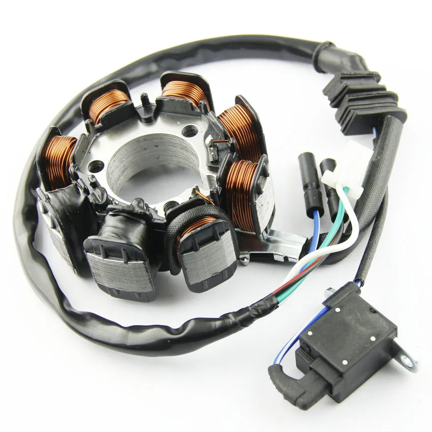 Мотоцикл магнитная катушка статора 18 полюсов 12V Катушка Для Honda 31120-HC0-014 31120HC0014 TRX250 FourTrax 250 X