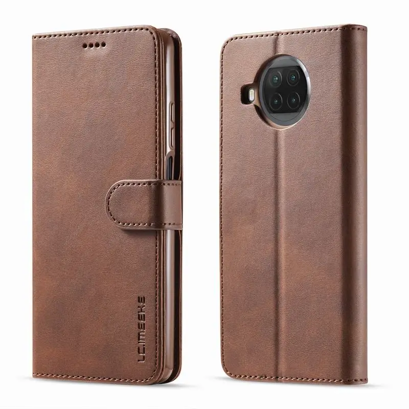 Противоударный чехол для Xiaomi Mi 10T Lite Обложка телефона Redmi Note 9s 8 9 Pro 9A 8A 8T 4X 5 6 7 7A Кожаные Деловые кошельки