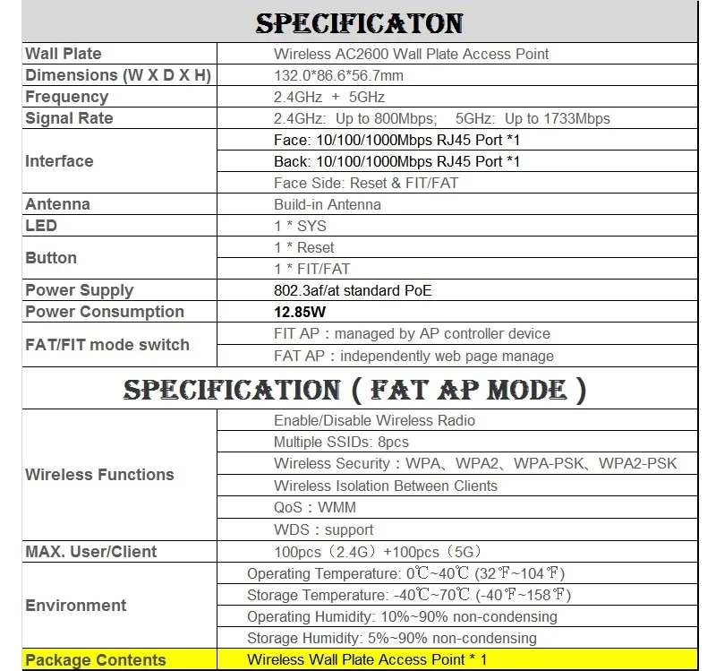 TL-AP2600GI-PoE-spec