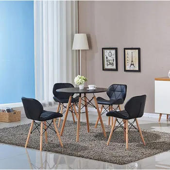 

Modern Minimalist Living Room Dining Room Chair Cafe Negotiation Table And Chairs Bar Dining Chair Butterfly Chair