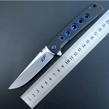 EF27 складной нож для ежедневного использования, D2+ G10 ручка нож, нож для походов и выживания тактический каждодневное оборудование для использования на улице