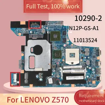 

11013524 For LENOVO Z570 Notebook Motherboard 10290-2 HM65 N12P-GV-OP-B-A1 DDR3 Laptop Mainboard