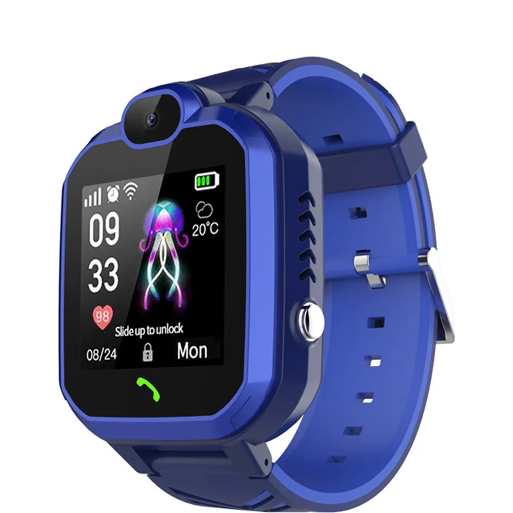 Crianças relógio inteligente sos telefone chamada relógio