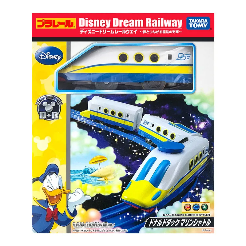 Такара Tomy disney Dream железная дорога плараил моторизованный Модель игрушки поезд арахис в поисках Мемо Микки Дональд - Цвет: Donald