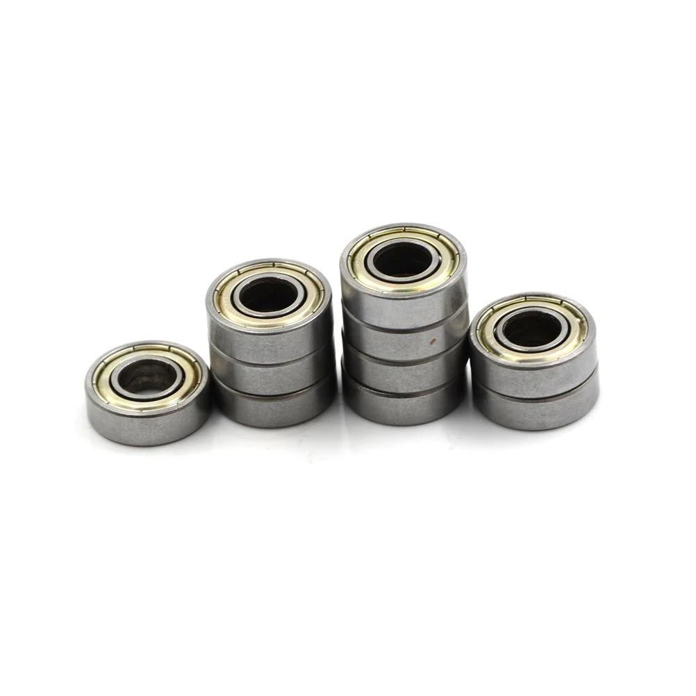 Miniature Ball Bearings 10pcs/lot 8x19x6 mm Miniature 698RS Ball Bearings High Quality 698 Z ZZ Bearings New F698-2RS Carbon Steel