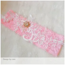 Румяна Розовый подвязки Keepsake только в винтажном стиле Свадебные Подвязки стразы кружева подвязки