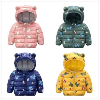 

Baby Girls Jacket 2020 Autumn Winter Jacket for Girls Coat Kids Warm Hooded Outerwear Coat for Boys Jacket Coat Children Clothes