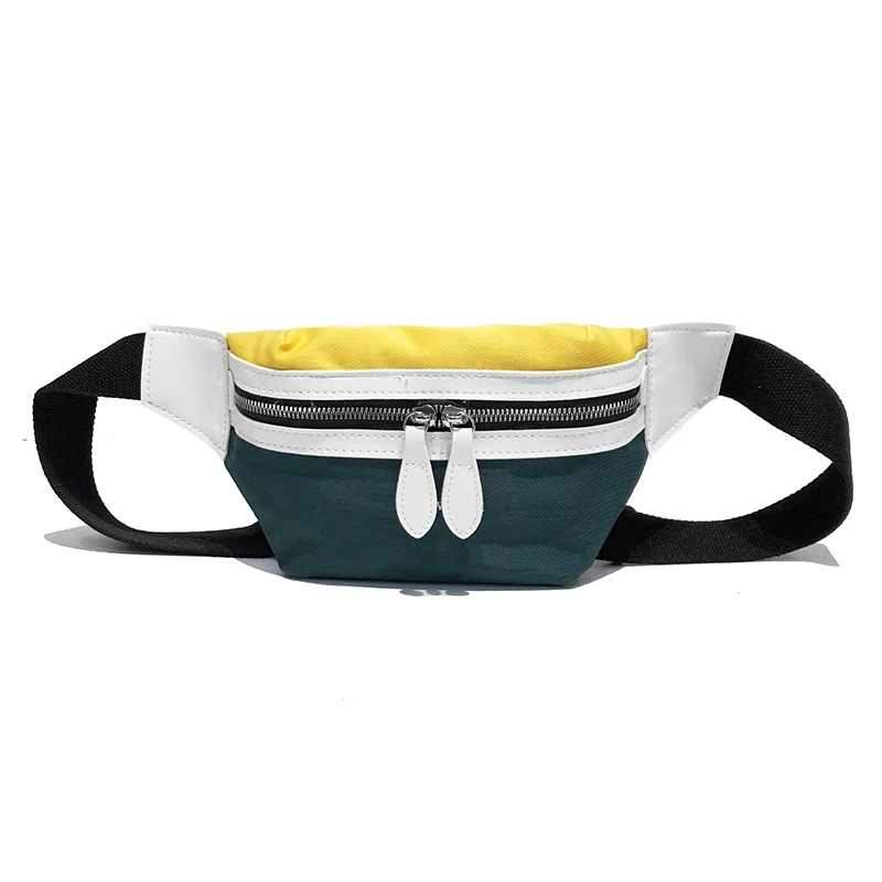 

2020 New Waist Bag Women Canvas Leisure Panelled Fanny Pack For Girls Letter Bum Bag Packs fashion Chest Crossbody bag Belt