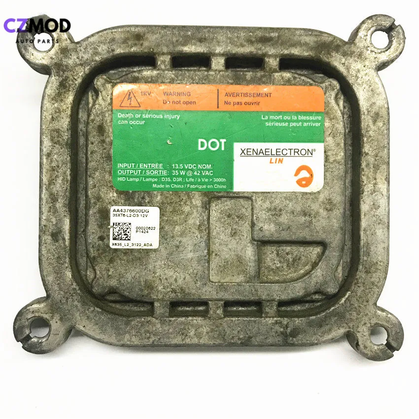 CZMOD 35XT6-L2-D3 12 В D3S D3R ксеноновые фары HID балласт модуль управления 35XT6-L2-D3 AA4376600DG(б/у