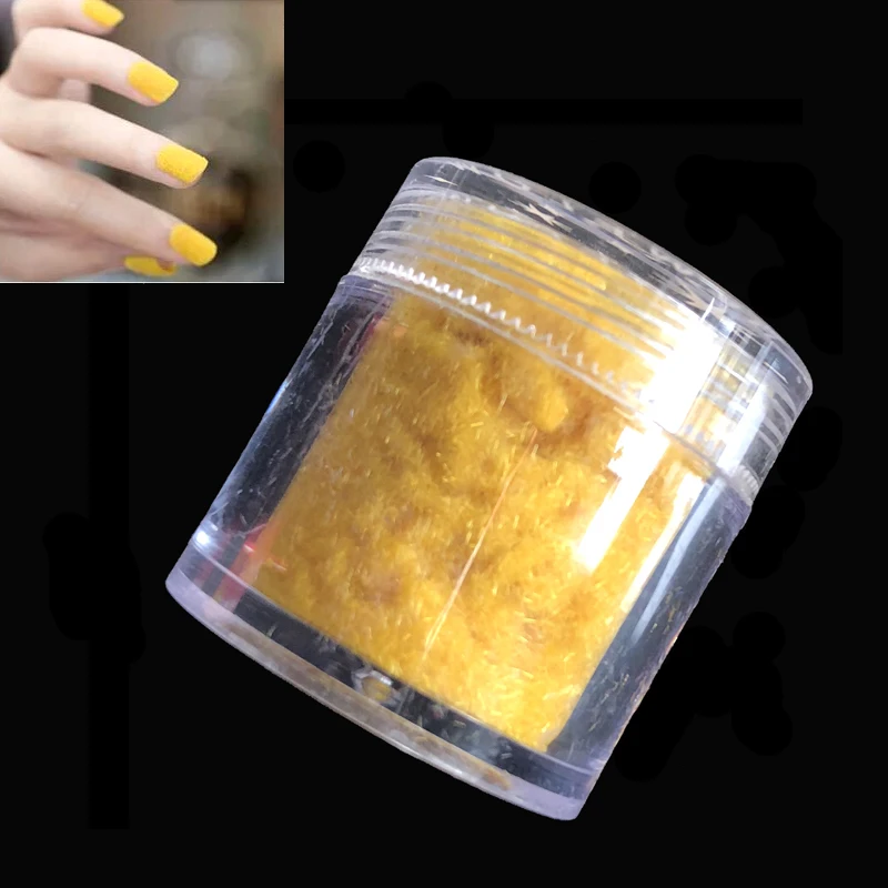 10ML/Bottle Nail Flocking Black Velvet Powder Dust Cashmere Nail Art 17 Colors to Chose