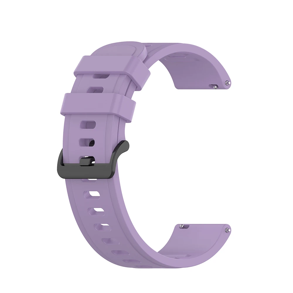 Silicone Smart Watch Replacement Strap - 22mm Adjustable Band