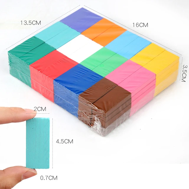 Domino Accessories Organ Block Bricks Colorful Wooden Games Institution Montessori Educational Toys for Kids Birthday Gift 6