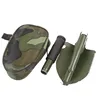 Folding Shovel Mini Military Shovel Outdoor Survival Metal Portable Tools For Children Digging Garden Planting Sand Dredging 1