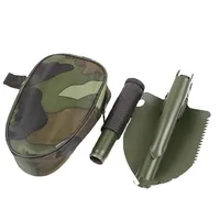 Folding Shovel Mini Military Shovel Outdoor Survival Metal Portable Tools For Children Digging Garden Planting Sand Dredging 1