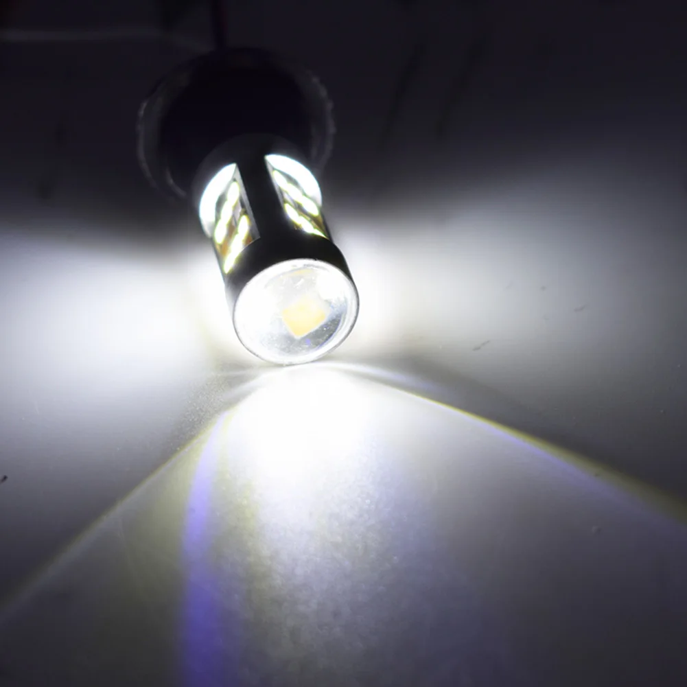 T20 W21W 7440 42SMD Переключающийся автомобильный двойной цветной светодиодный сигнал поворота