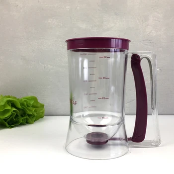 

Cup Cake Batter Dispenser Loop Separator Bake Pancake Muffin Kitchen Tool Batter Dispenser