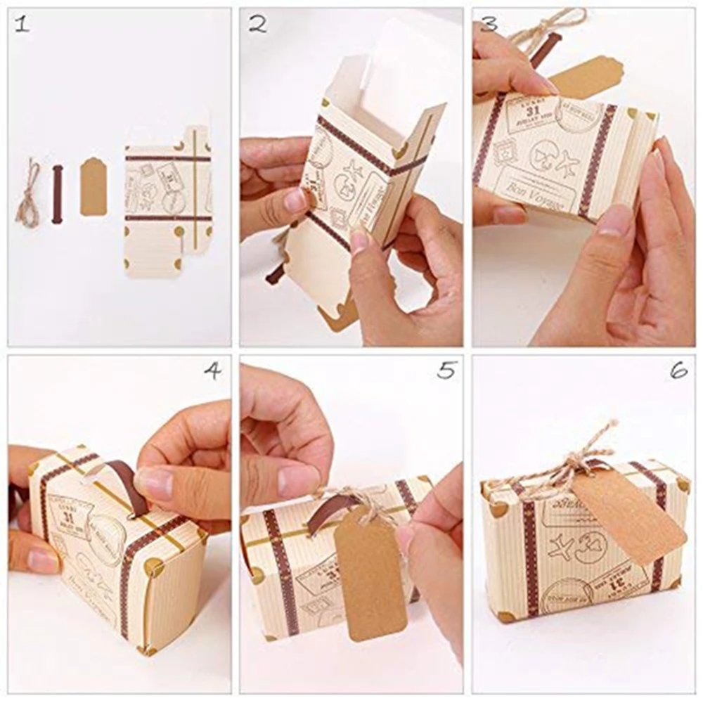 Коробки для конфет десерт упаковка для хранения портативный бумажный прямоугольник фестиваль ремесло коробка для печенья день рождения