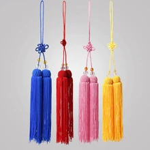 

4 Colors Taiji Tassels Polyester High Grade Jiansui Taichi Martial Arts Competition Professional Use Sword Tassel