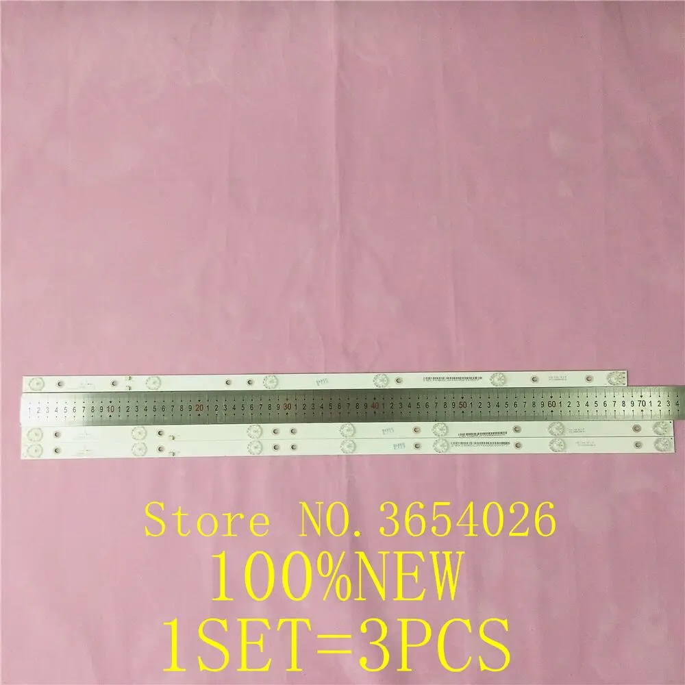 3pcs/set led backlight for LED39C310A led strip JS-D-JP3910-071EC JS-D-JP3910-061EC
