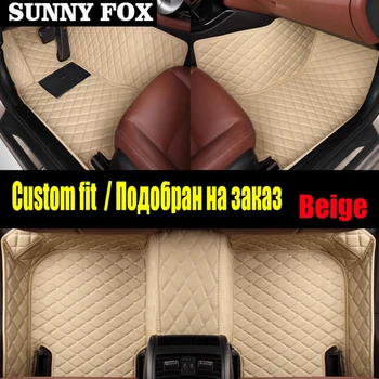 

Car floor mats for Kia Sportage Optima K5 Sorento Carens 5D full cover case car-styling high quality carpet liners