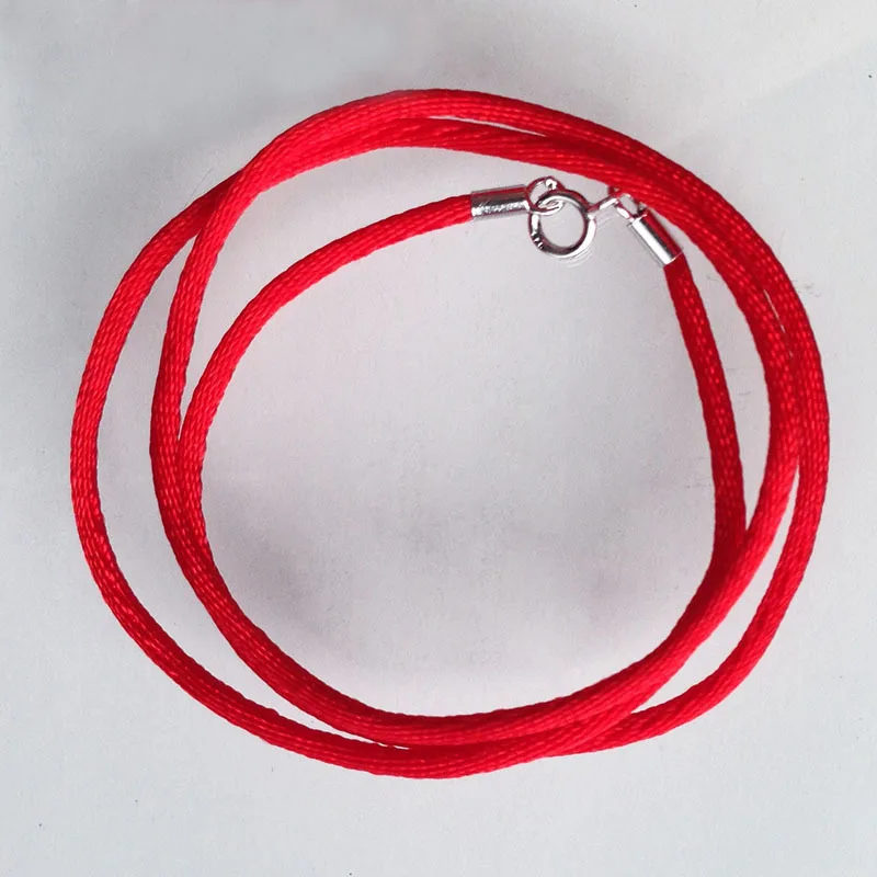 1mm 1.5mm 2mm 진짜 코 튼 코드 라운드 로프 문자열 DIY 목걸이 쥬얼리 결과 만들기 걸쇠 쥬얼리 로프 문자열
