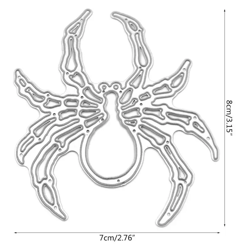 

Spider Metal Cutting Dies Stencil DIY Scrapbooking Album Stamp Paper Card Embossing Craft Decor E65B
