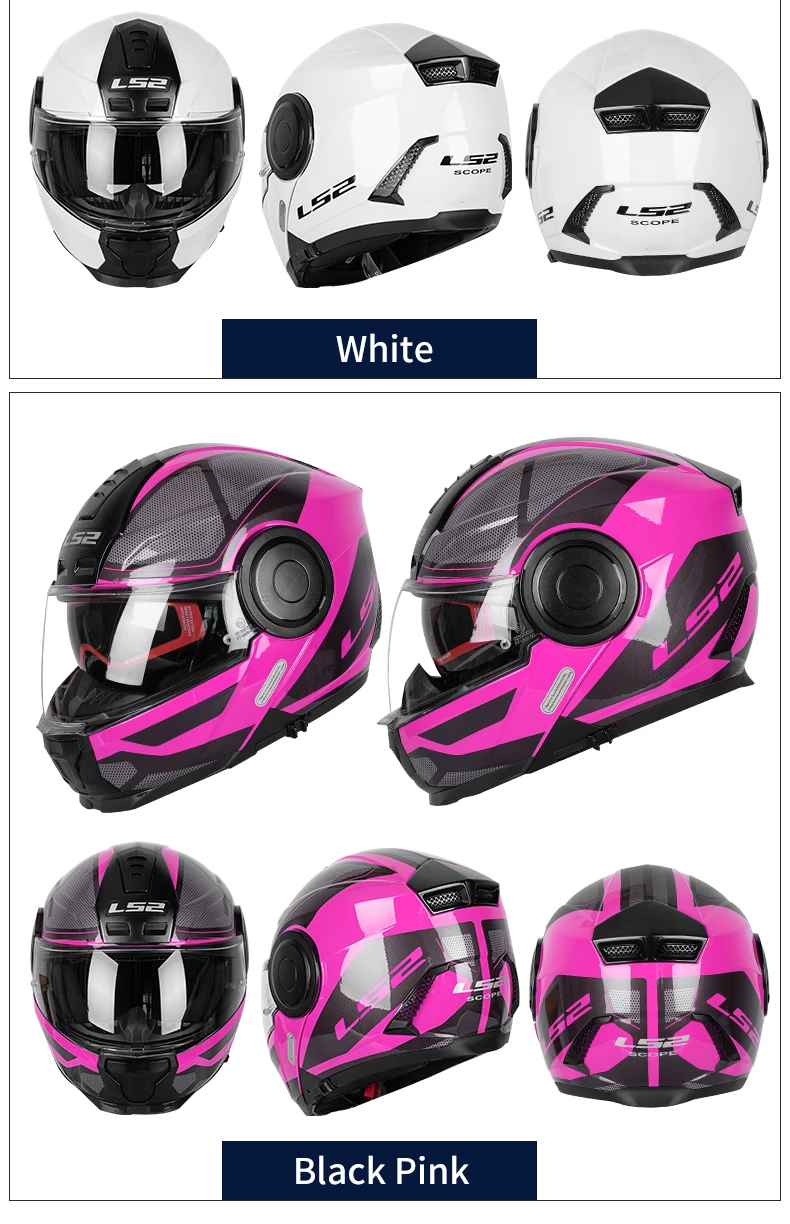 Ls2 Scope Modular Motorcycle Helmet Ls2 