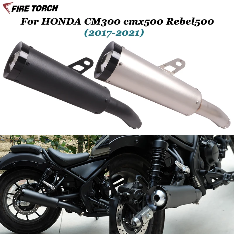 honda rebel 300 exhaust