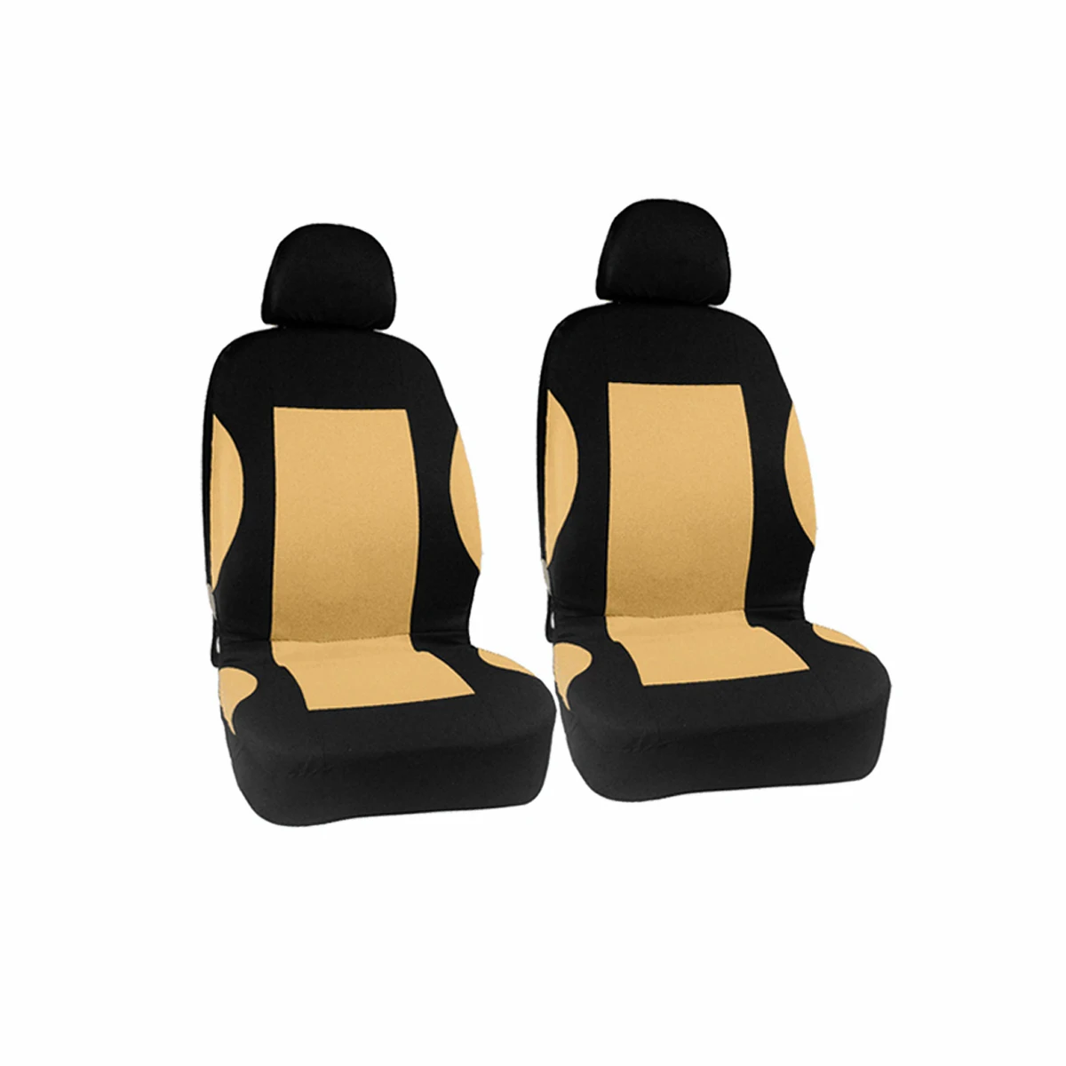4PCS Beige 4 шт./9 шт. чехлы для сидений автомобиля полный автомобилей чехлы сидений дешевые четыре сезона универсальные автомобильные внутренние аксессуары, сиденье протектор - Название цвета: 4PCS Beige