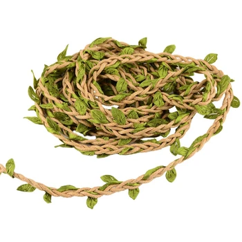 

98Ft/30M Artificial Vine Fake Foliage Leaf Plant Garland Rustic Wreath Decorative Christmas Tree Decorations Wedding Home Decor