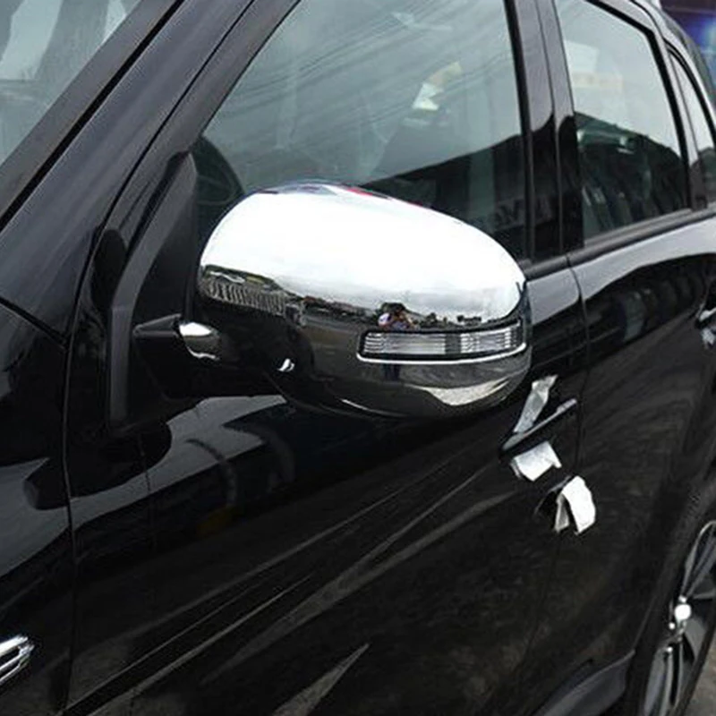 Накладка на зеркало заднего вида автомобиля боковое украшение для Mitsubishi ASX 2016