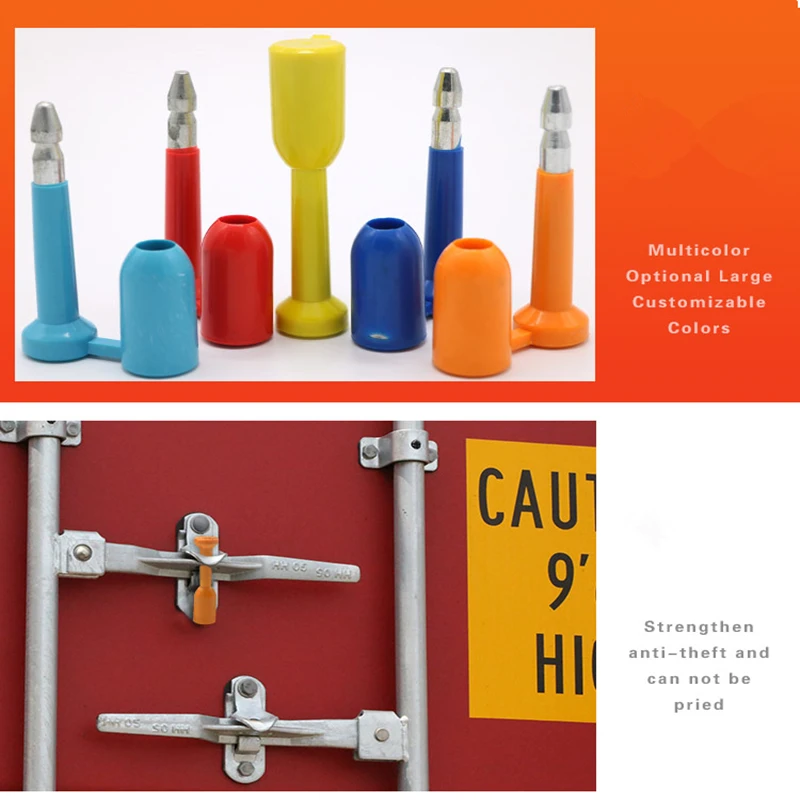 bloqueio recipiente selo ferroviário selo chumbo descartável