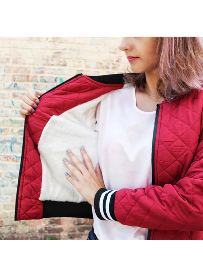 Liva девушка зима Parkas Базовые Куртки женские зимние плюс бархатные пальто хлопок женская зимняя куртка Верхняя одежда Пальто