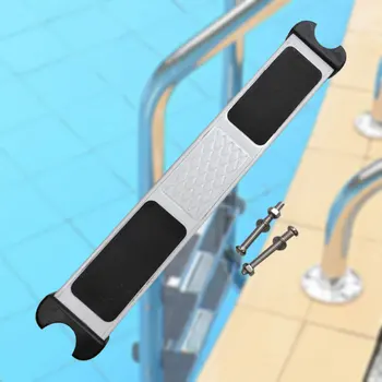 

Strong Load Capacity Pedal Anti Corrosion Stainless Steel Non Slip Swimming Pool Ladder Easy Install Replacement Foot Massage