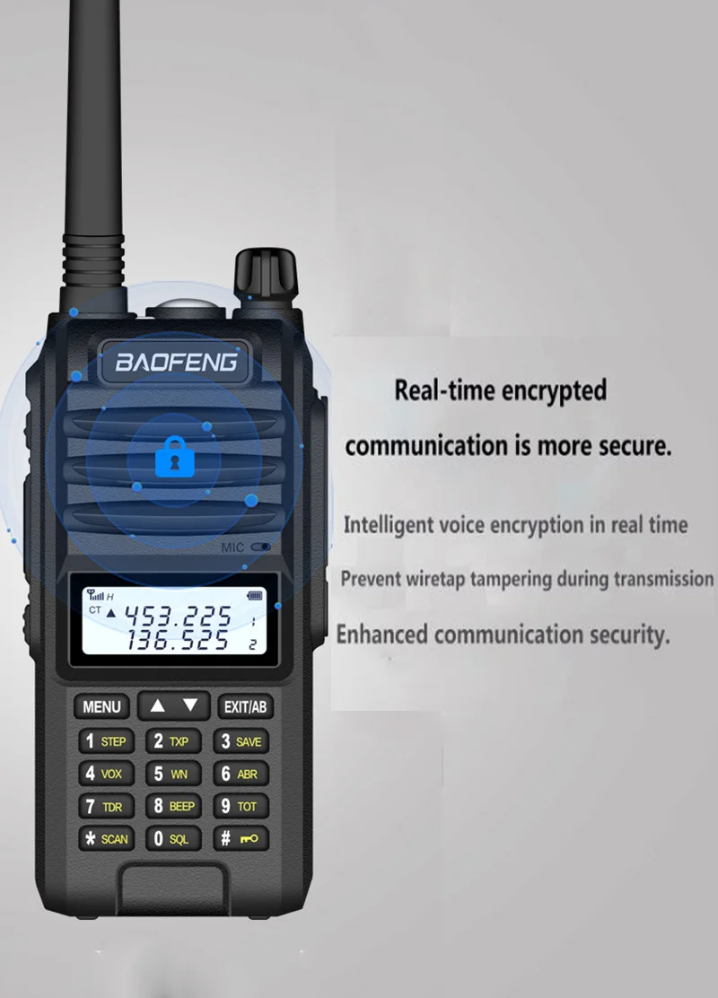 2 шт. новая охотничья рация 10 км 20 км радио 10 Вт Baofeng vhf uhf walky talky long range ppt dual band cb радио comunicacion