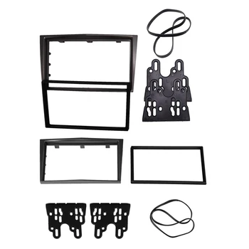 

1 Set Double Din Radio Stereo Panel Refitting Fascia Dashboard Installation Trim Kit Face Plate Bezel for Opel Astra Antara Cors