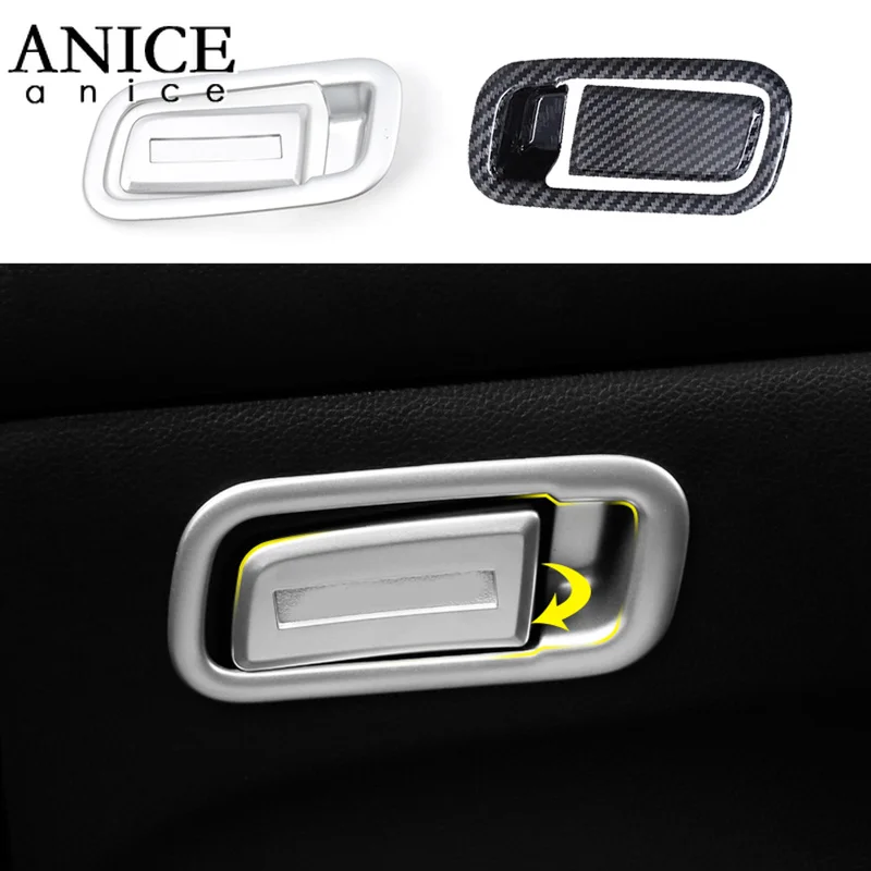 Карбоновое волокно Цветные ABS запчасти для грузовика перчаточный ящик Крышка