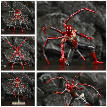 

Marvel Avengers 4 Endgame Iron Spider Man 6" Action Figure Infinity War Tom Holland Spiderman Legends Doll Toys Children Kid Gif
