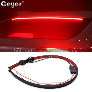 

Ceyes Car Styling Interior Accessories 900mm Led Strip High Mount Brake light Daytime Car Rear Tail Warning Lamp Flow Waterproof