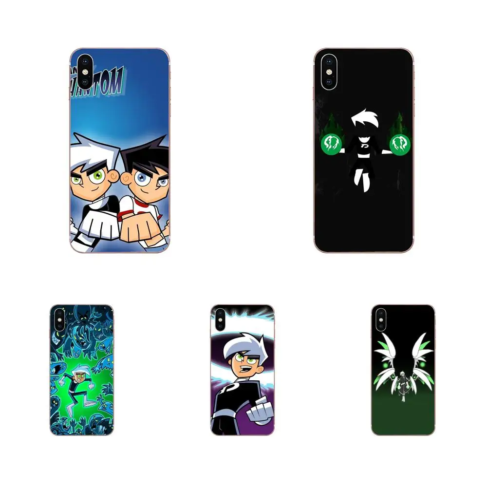 Мягкий ТПУ шаблон для Xiaomi Redmi Note 2 3 3S 4 4A 4X5 5A 6 6A Pro Plus аниме мультфильм фильм Danny Phantom |