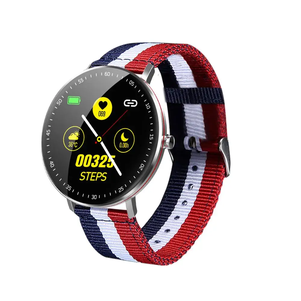 

Smart Watch F19 Full Touch Screen Bluetooth Smart Wristband Women Heart Rate Blood Pressure Monitor Smartwatch For Android IOS