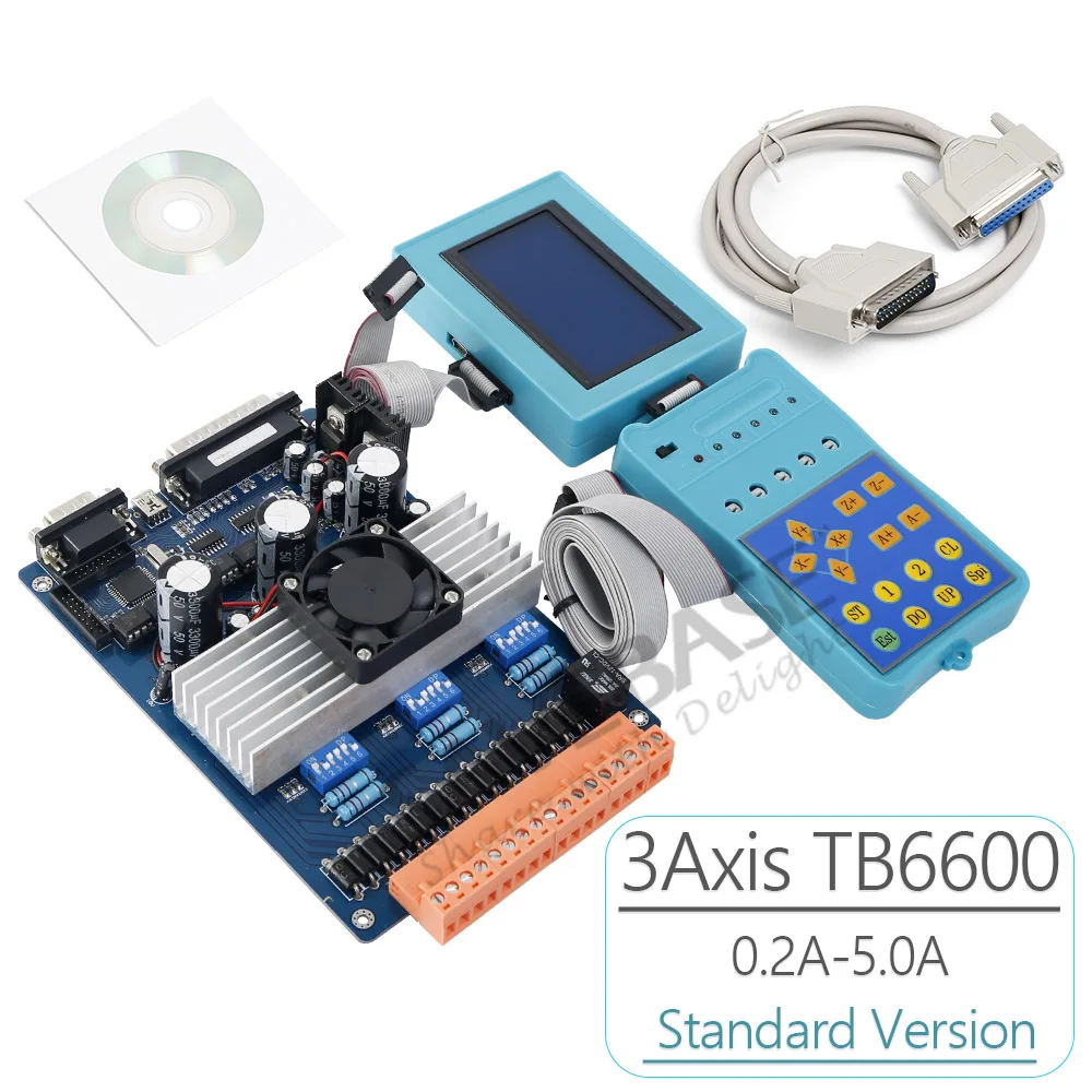 SAVEBASE High Integrated 3Axis TB6600HG Stepper Motor Driver Nema17/Nema23/Nema34 0.2-5A | Обустройство дома