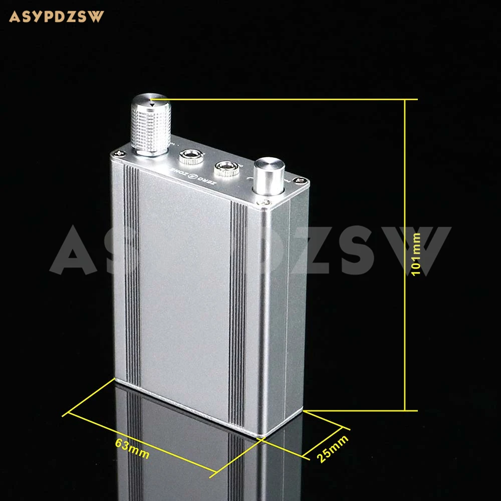 Finished MINI RA1 Battery version Portable headphone amplifier JRC4556 3 5 Jack