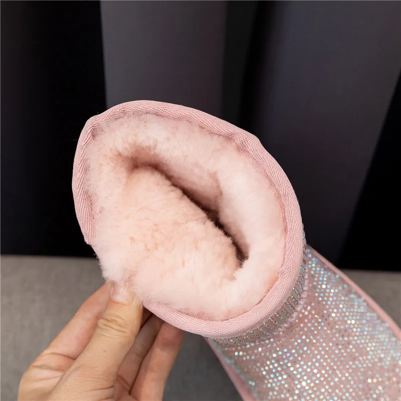 MORAZORA new arrive high quality ankle boots winter keep warm snow boots comfortable flat heel round toe women boots
