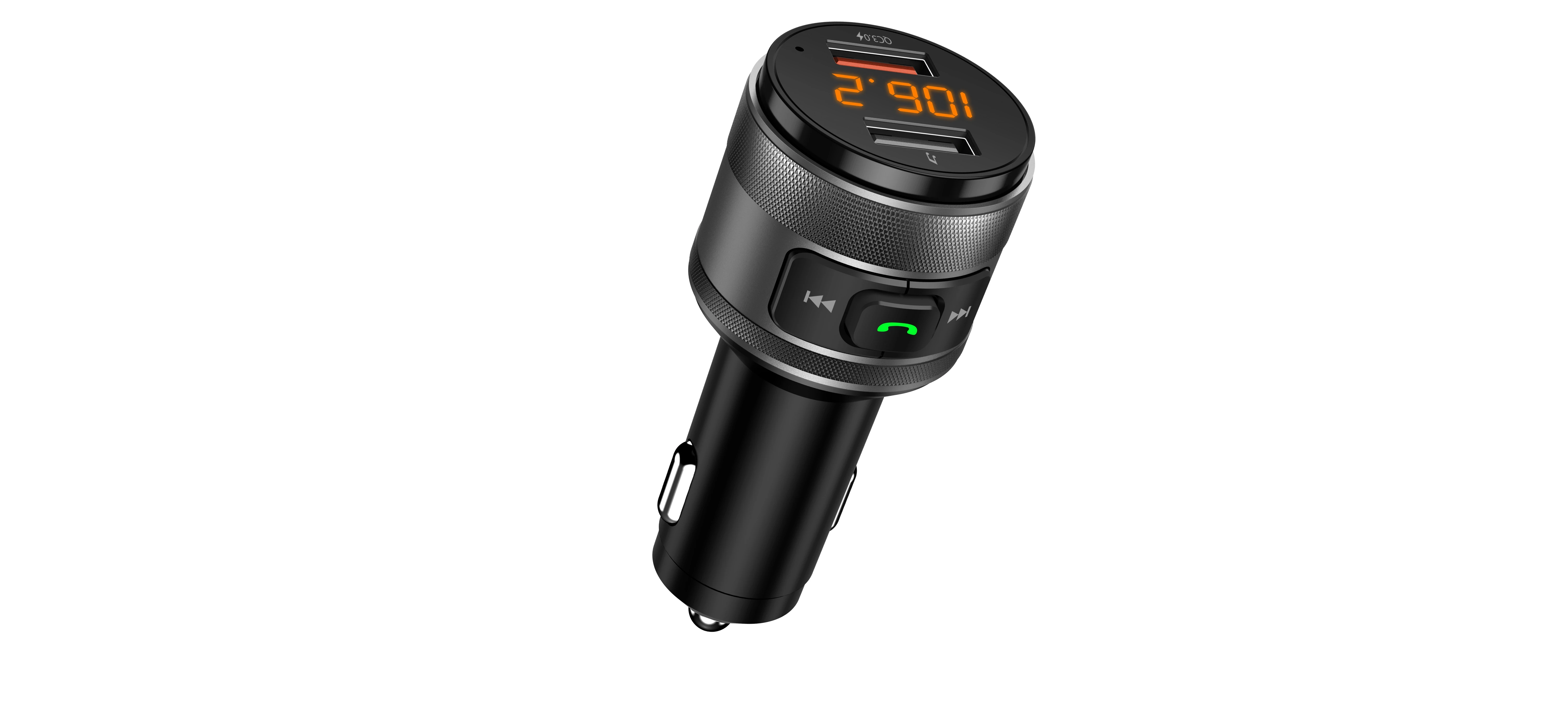 Bluetooth fm-передатчик для автомобиля, QC3.0 беспроводной адаптер для автомобильного радио C57
